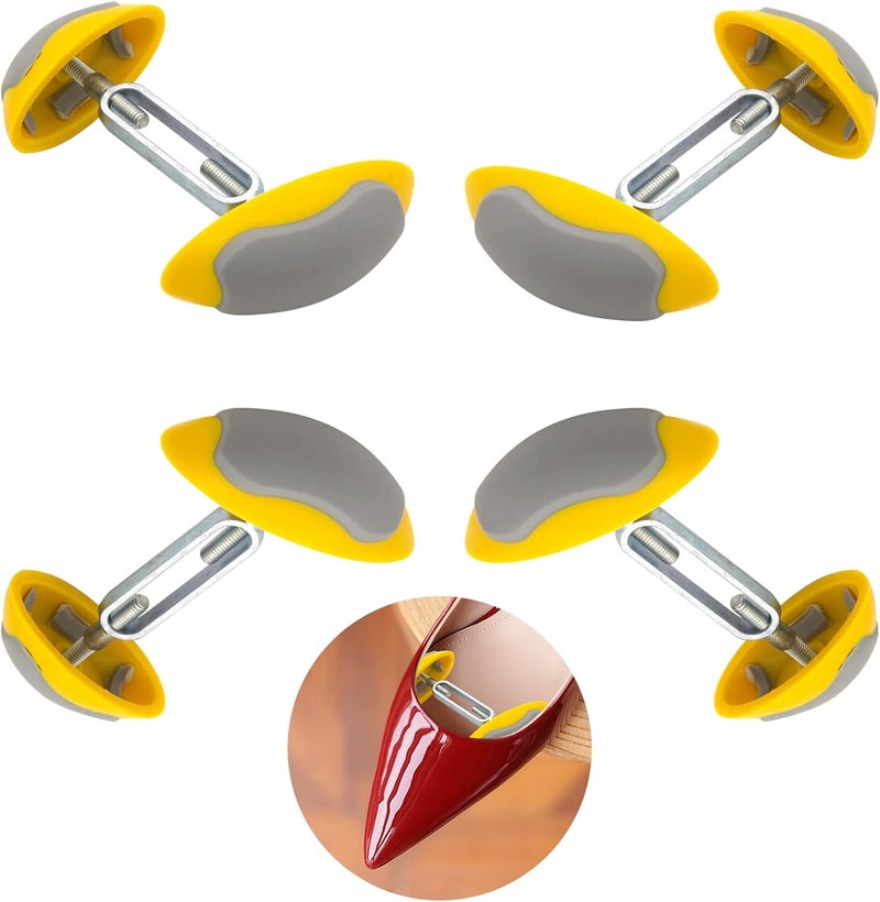 YRMJ Mini Shoe Stretchers for Wide Feet, Shoe Wider Anti-Slip Expander Adjustable Men Women Shoes Plastic Surgery - Image 1